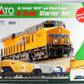 Kato 106-0021 CSX/Dark Future GE ES44AC GEVO N Gauge Diesel Freight Train Set
