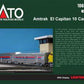 Kato 106-079 N Scale Amtrak El Capitan 10-Car Passenger Set (Set of 10)