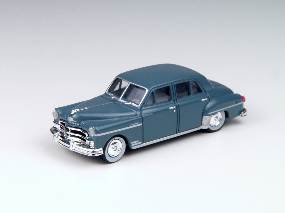 Classic Metal Works 30327 HO Mini Metals Salvador Blue '50 Plymouth Sedan Car
