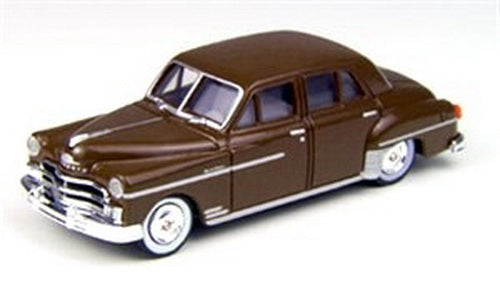 Classic Metal Works 30329 HO Mini Metals Trinidad Brown 1950 Plymouth Sedan Car
