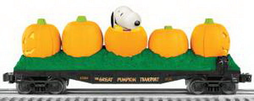 Lionel 6-37081 O PEANUTS Pumpkin Jack-O-Lantern Car