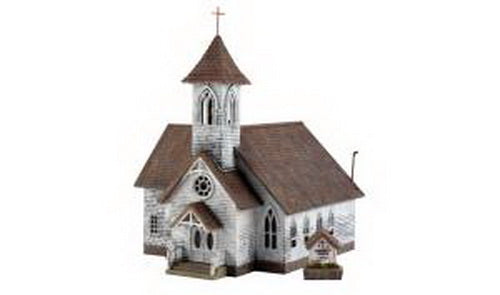 Woodland Scenics PF5191 HO Country Church Building Kit