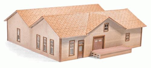 Micro-Trains 49990916 N Box Factory Laser Cut Wood Structure Kit