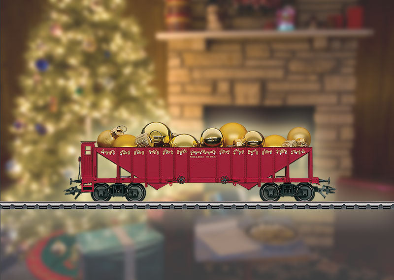 Marklin 48411 HO 2011 Christmas Car w/Ornaments