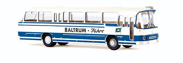 Brekina Automodelle 59513 1:87 Magirus 150 R 12 Bus - Assembled - Baltrum Fahre