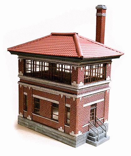 The N Architect 40012 HO Johnsonville Tower Laser-Cut Wood Kit