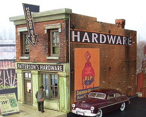 Downtown Deco DD-1049 HO Patterson's Hardware Building Kit