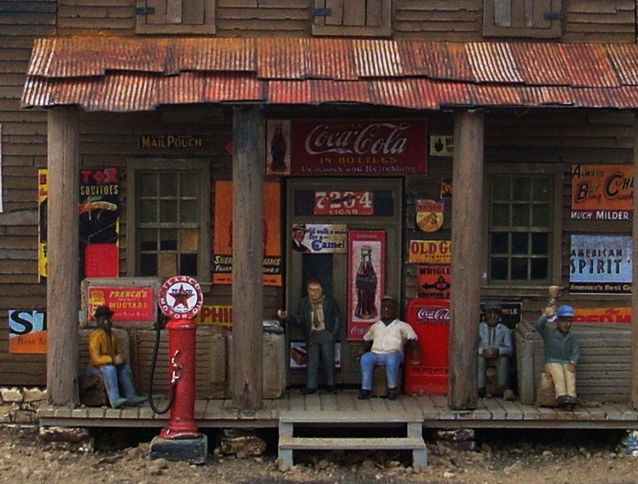 Downtown Deco dd1047 HO County Line Store Kit