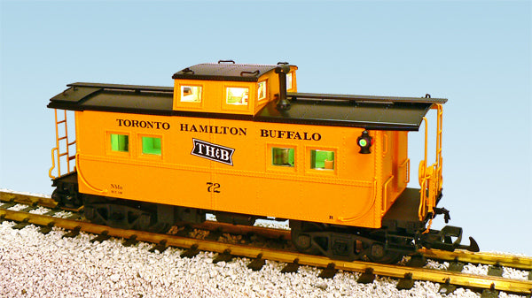 USA Trains R12171 G Toronto, Hamilton & Buffalo Center-Cupola Steel Caboose #72