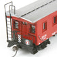 American Model Builders 877 Laser Art GN/BN Transfer Wood Caboose HO Scale Kit