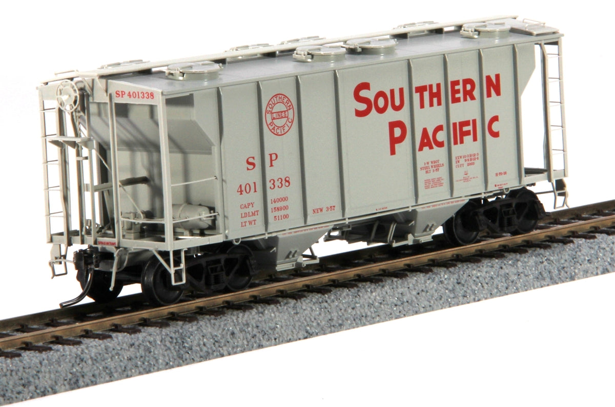 Kadee 8025 HO Souther Pacific PS-2 2-Bay Covered Hopper #401338