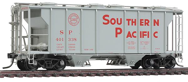 Kadee 8025 HO Souther Pacific PS-2 2-Bay Covered Hopper #401338