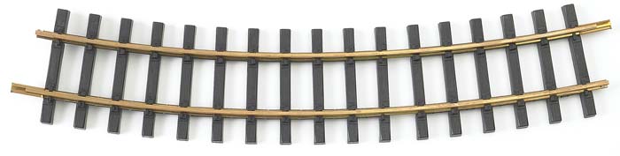 Bachmann 94654 G European 5' Diameter Curve (Single Piece)