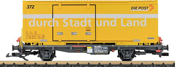 LGB 47892 G Scale RhB Post Container Car