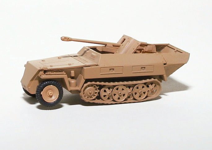 Trident Miniatures 81016 1:87 SdKfz 250 with Pak 38 Anti-Tank Gun Artillery Kit