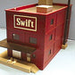 Alpine Division Scale Models HO Scale 85 Swift Meat Packing Plant Building Kit