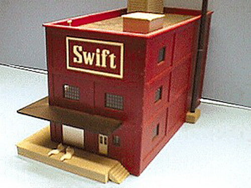 Alpine Division Scale Models HO Scale 85 Swift Meat Packing Plant Building Kit