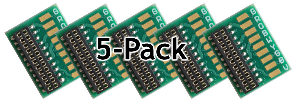 Train Control Systems 1358 21-HW-5PACK BOARD W/NEM21