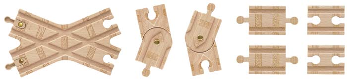Fisher Price BBR38 Thomas & Friends™ Wooden Railway Adaptor Track Pack