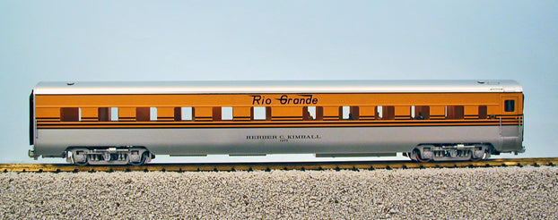USA Trains R31134 G Denver and Rio Grande Western Aluminum Ski Train Sleeper Car