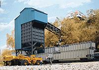 Walthers 933-3051 HO CornerStone Series Coal Flood Loader Structure Kit