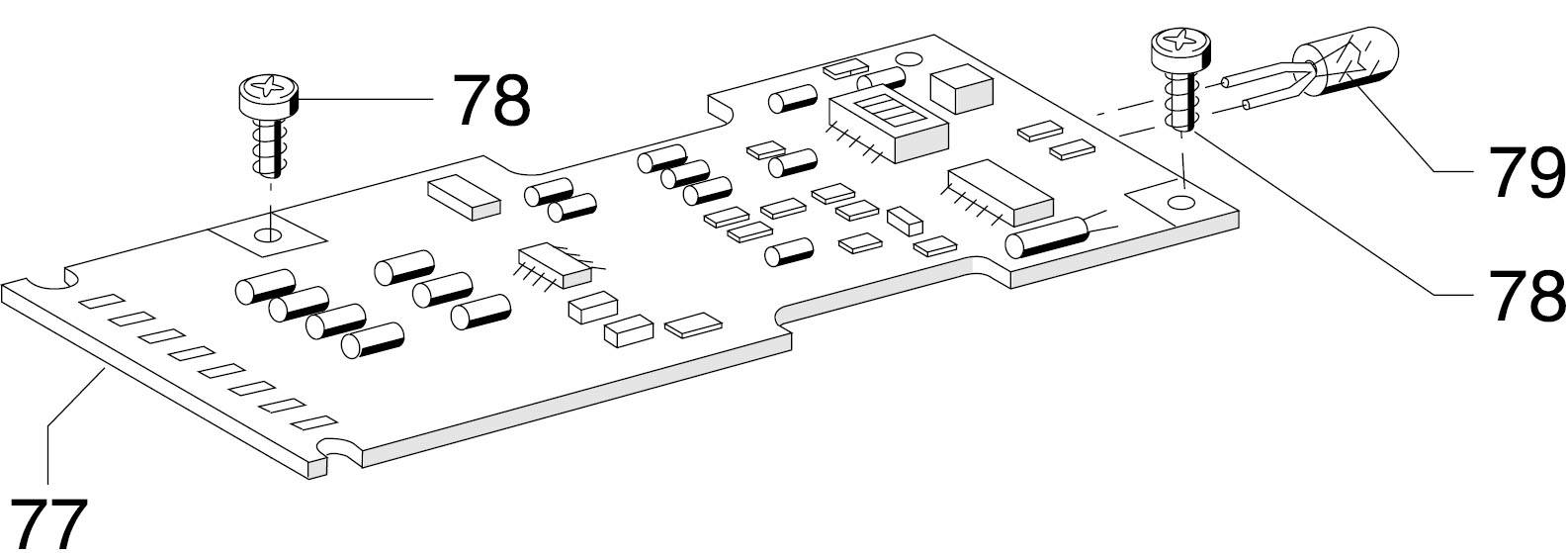 Marklin 601539 DECODER FOR 37171+
