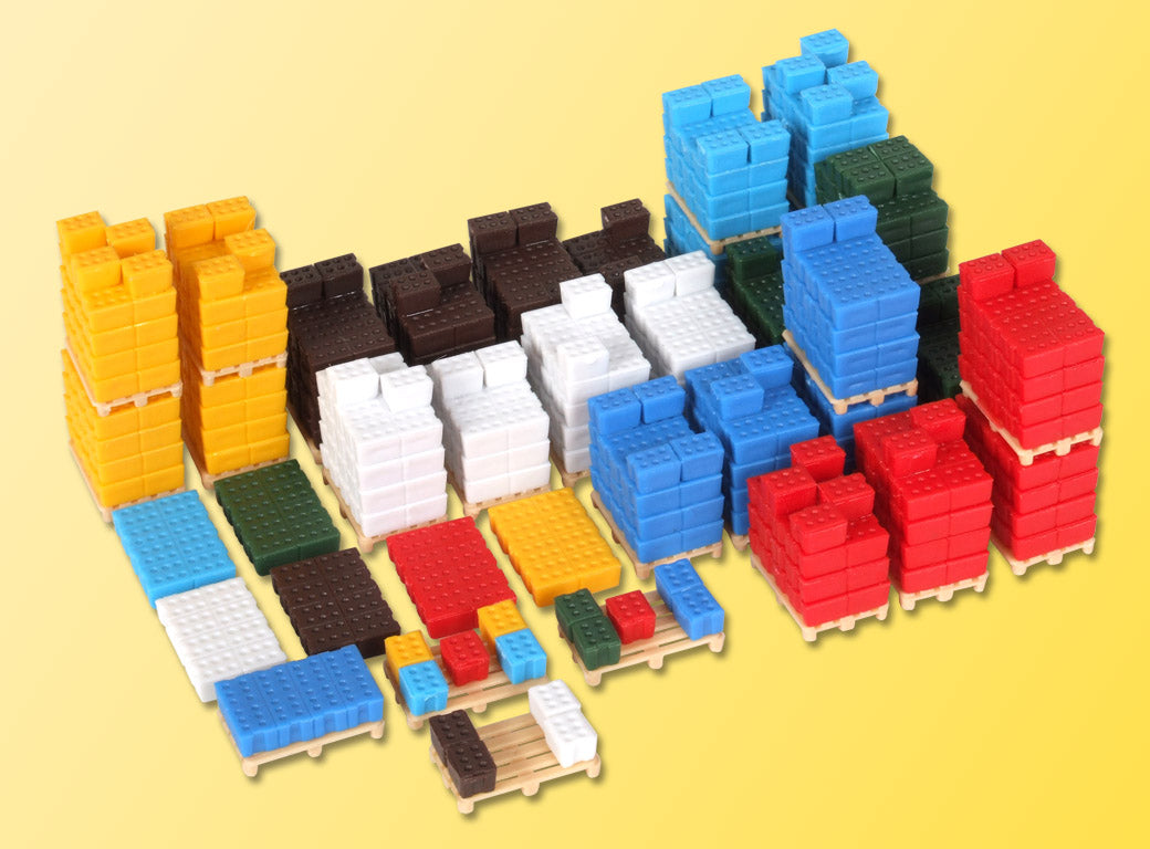 Kibri 38662 1:87 Beverage Crates on Pallets