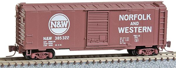 Micro-Trains 50000730 Z NW 40' Standard Single Door Box Car #385322