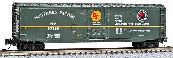 Micro-Trains 50700471 Z Northern Pacific 50' Plug-Door Box Car #97729