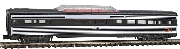 Model Power 83055 N Scale Vista dome Passenger Car 6422