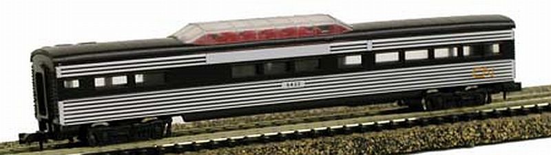 Model Power 83055 N Scale Vista dome Passenger Car 6422
