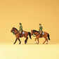 Preiser 79139 N German Police on Horseback Figures (Set of 2)