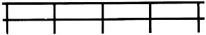 Vollmer 5000 Railings 3-1/2" 20 pc
