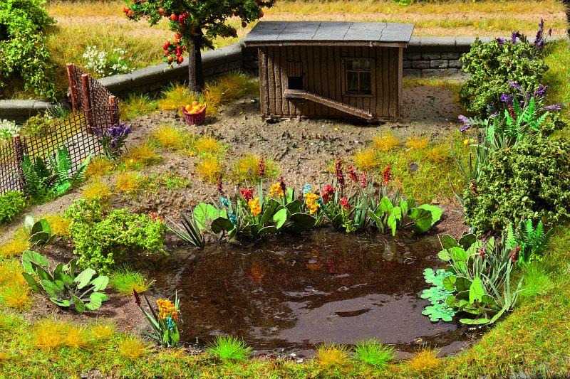 Noch 14052 HO Water & Riverside Plants