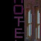 Miller Engineering 14812 N/HO Medium RH Neon-Like Vertical Animated Hotel Sign