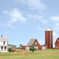 American Model Builders 620 Laser Art Farm Silo with Shed N Scale Kit