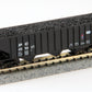 Bluford Shops 14141 N Scale Penn Central  Rib Side 3-Bay Hopper #459837