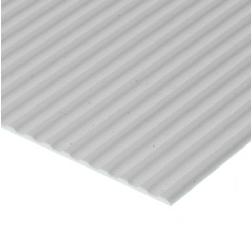 Evergreen Scale Models 14530 .045" x .125" x 12" x 24" Corrugated Metal Siding