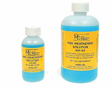 Micro Engineering 49-104 Rail Weathering Solution -  16 oz. Bottle