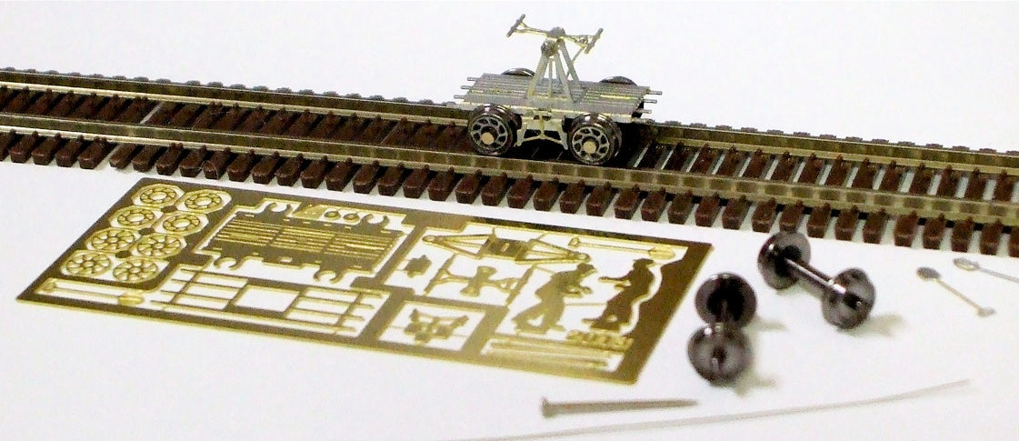 Micron Art 2013 N Crew Type Handcar Brass Kit