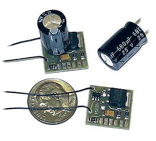 Ngineering N81041 HO Constant Voltage Circuit for 3 LEDs with Applied Capacitor