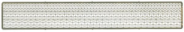 The N Scale Architect Photo Z Scale Etched Cross Bar Fence
