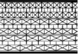 The N Scale Architect Photo Z Scale Etched Cross Bar Fence