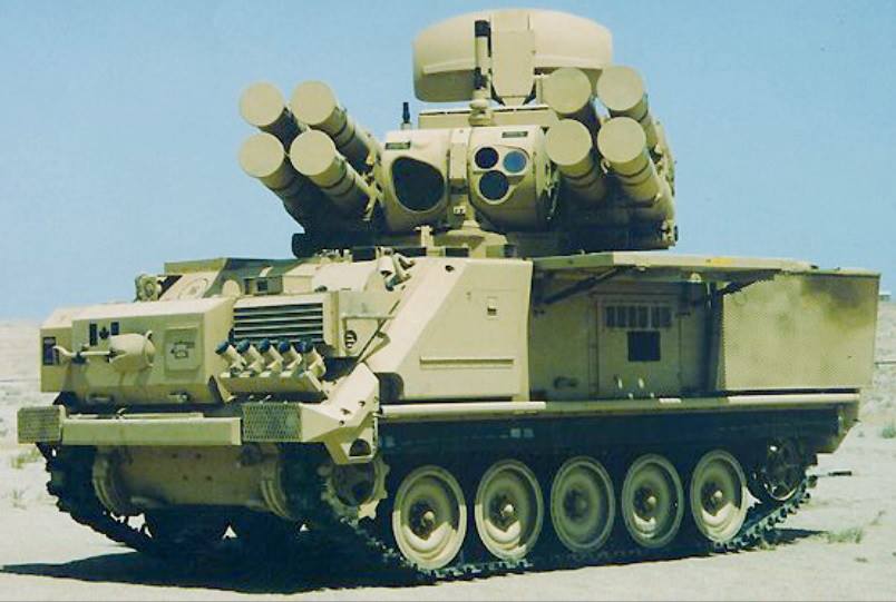 Trident Miniatures 87124 HO M113A2 w/Air Defense Anti-Tank System (ADATS).