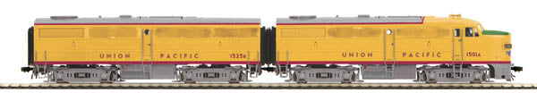 MTH 80-2103-1 HO UP Alco FA-1 A/B Diesel Locomotive Set w/PS 3.0 (Set of 2)