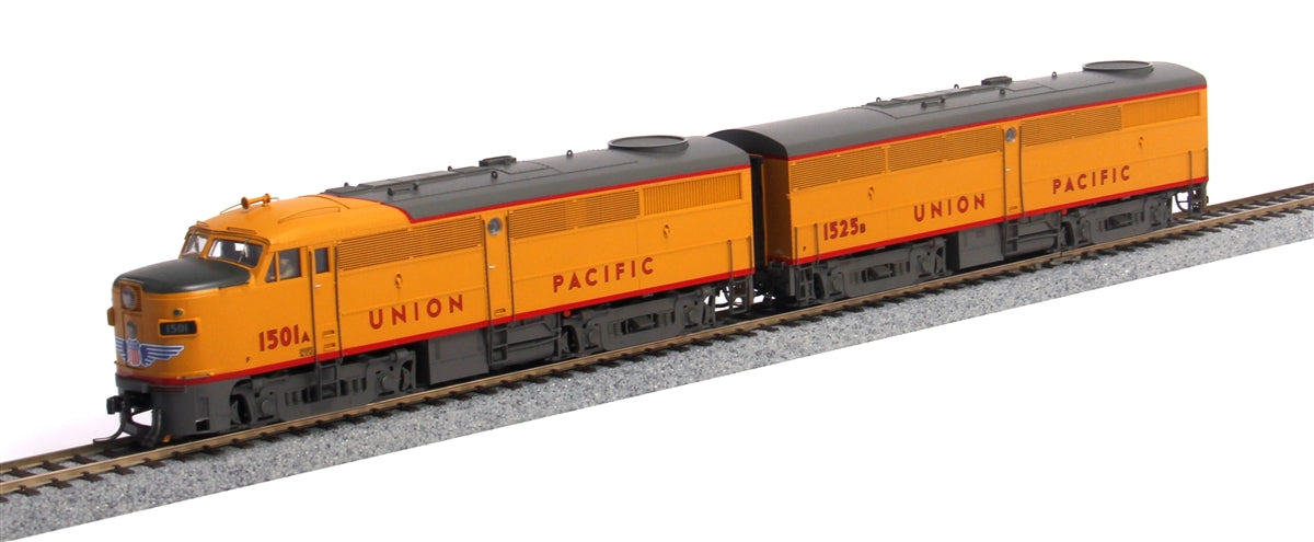MTH 80-2103-1 HO UP Alco FA-1 A/B Diesel Locomotive Set w/PS 3.0 (Set of 2)