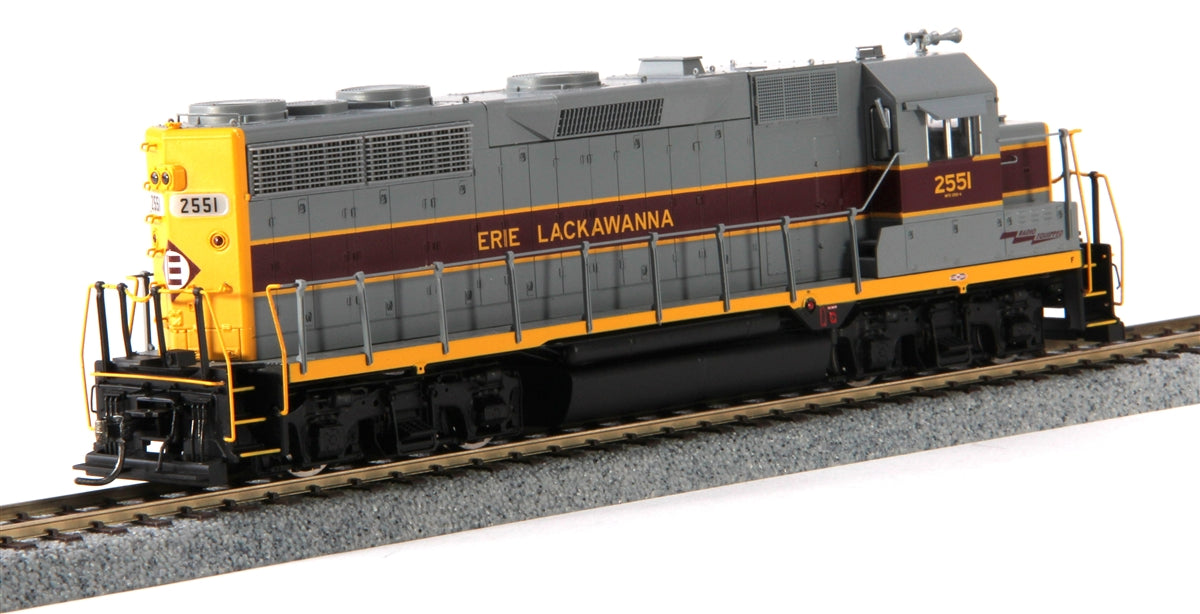 MTH 80-2169-1 HO Erie Lackawanna GP35 Diesel Locomotive #2551