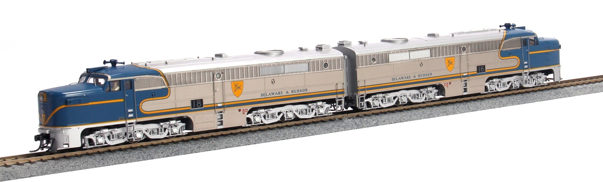 MTH 80-2089-0 HO Delaware & Hudson Alco PA AA #-16,-18/DCC Ready