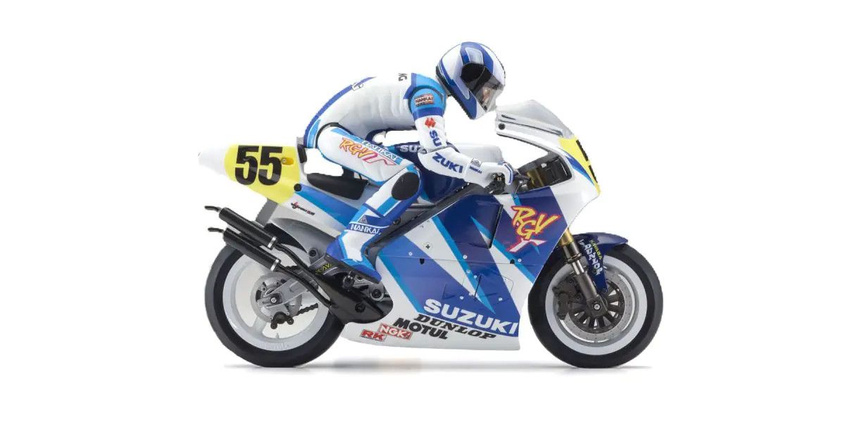 Kyosho 34935T1 1:8 Hang On Racer Suzuki RGV1992 Electric Motorcycle Kit