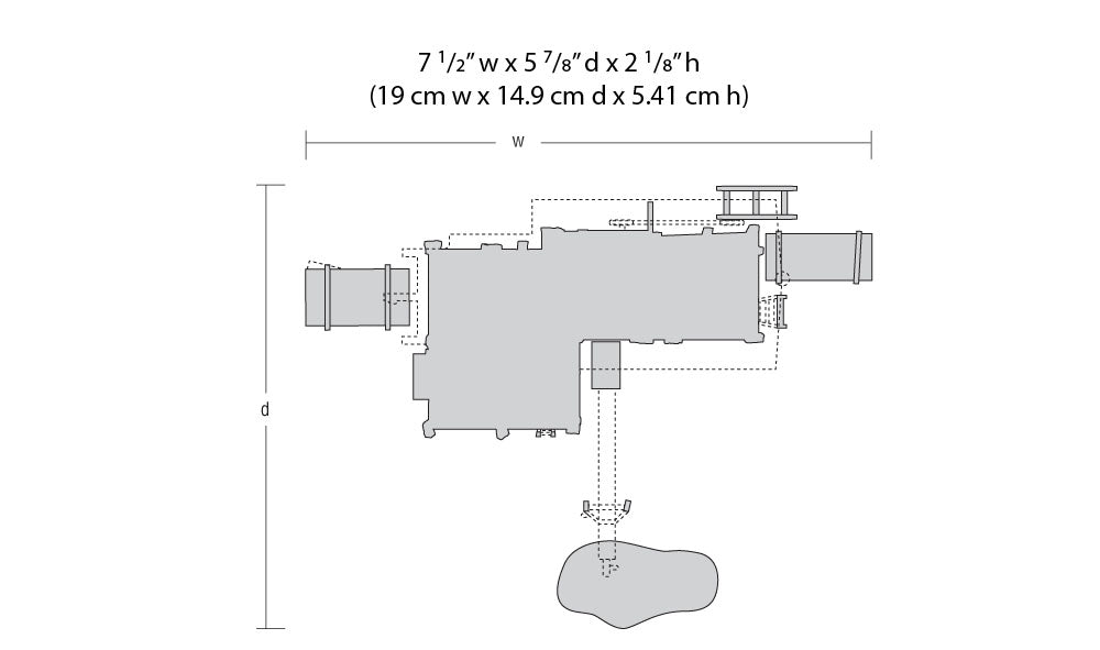 Woodland Scenics BR5044 HO Built-&-Ready Buzz's Sawmill Building